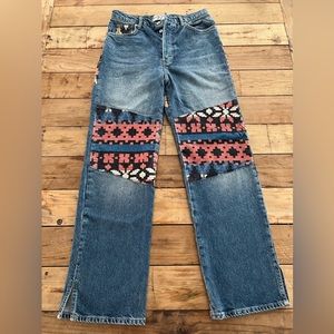 Free People Rocky Mountain Straight Jeans